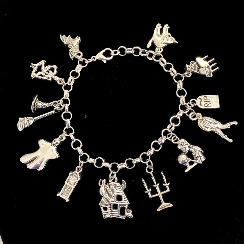 Haunted House Charm Bracelet Halloween